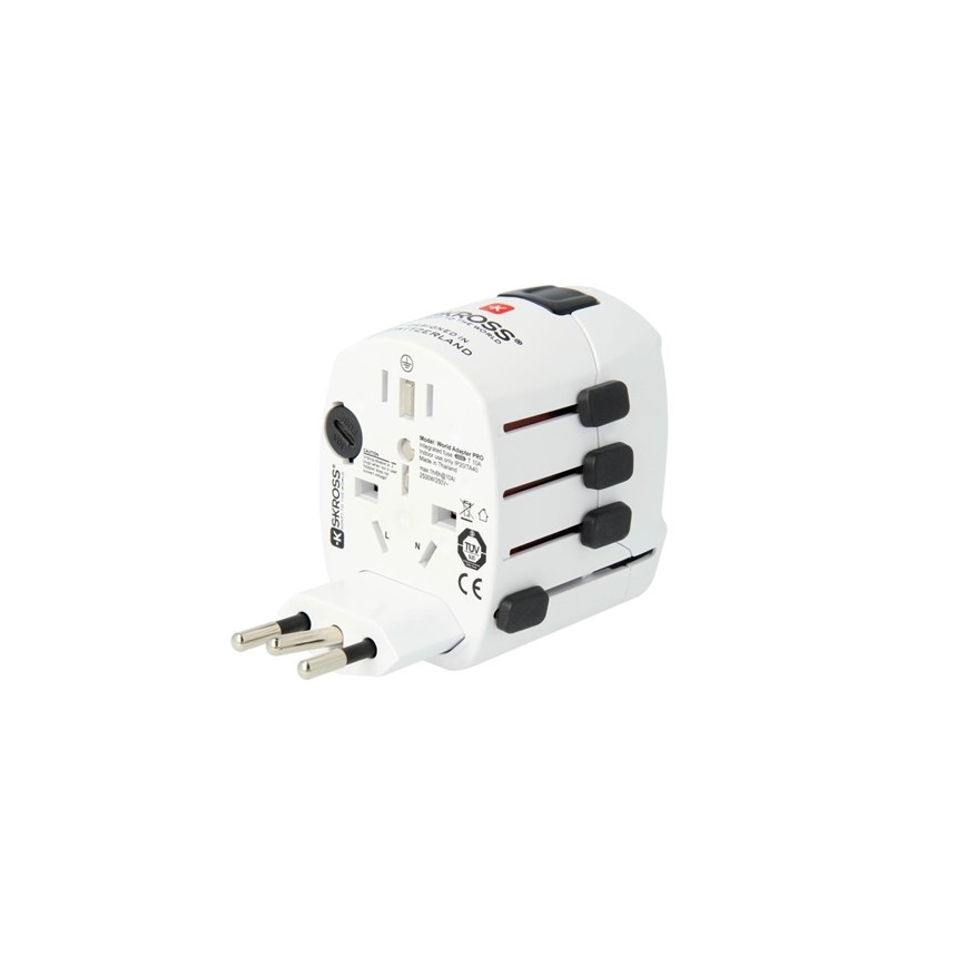 Universalus kelioninis adapteris 6,3A