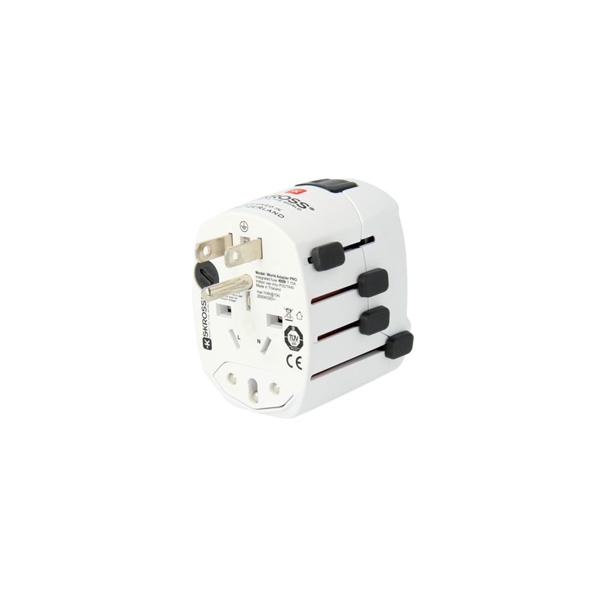Universalus kelioninis adapteris 6,3A