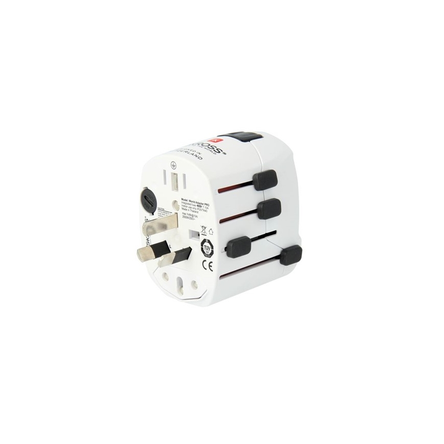 Universalus kelioninis adapteris 6,3A