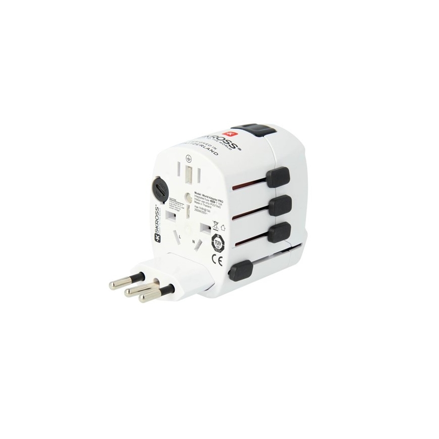 Universalus kelioninis adapteris 6,3A