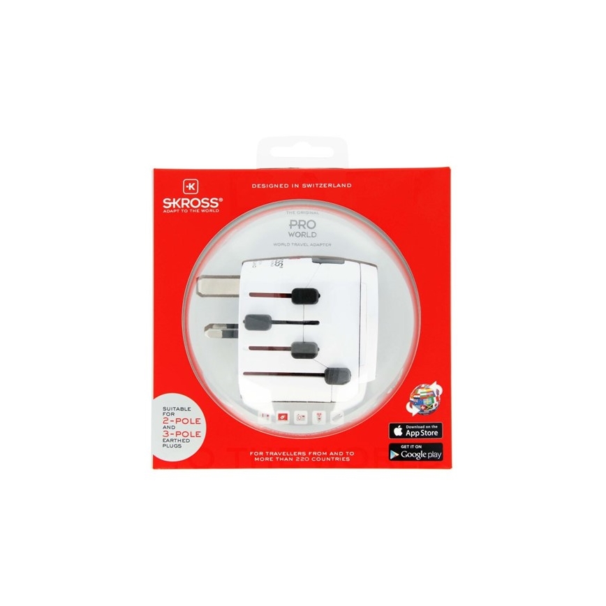 Universalus kelioninis adapteris 6,3A