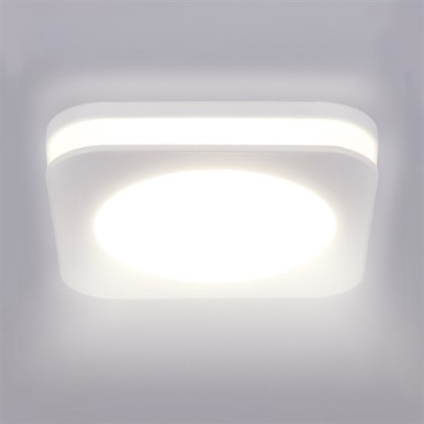 Soligth WD138 - įleidžiamas LED vonios šviestuvas LED/10W/230V IP44