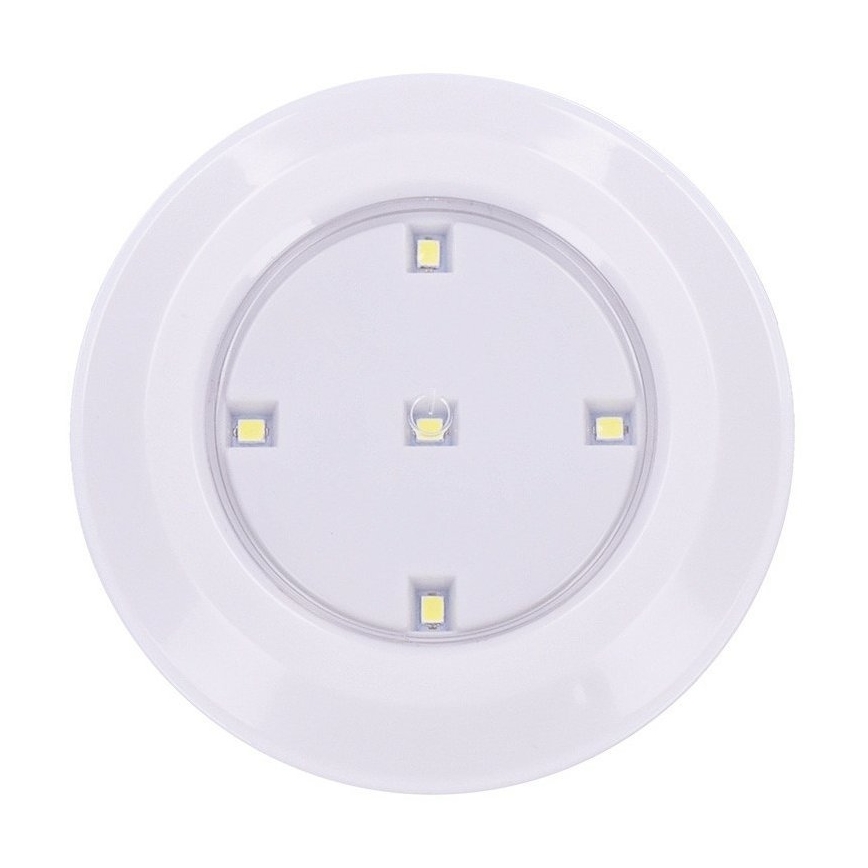 RINKINYS 3x LED Pritemdomi šviestuvai su nuotolinio valdymo pultu LED/3xAAA