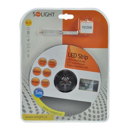 Soligth WM50-20T - LED juosta 24W/12V 5m