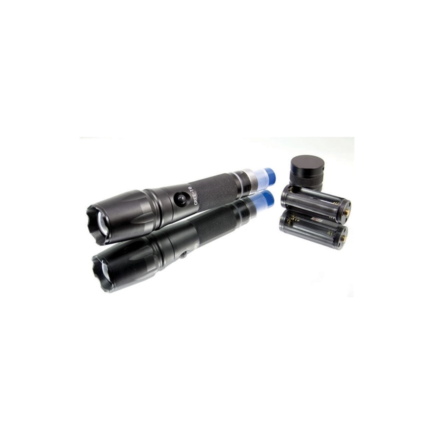 LED Įkraunamas žibintuvėlis Cree XML T6 LED/3,7V IP44