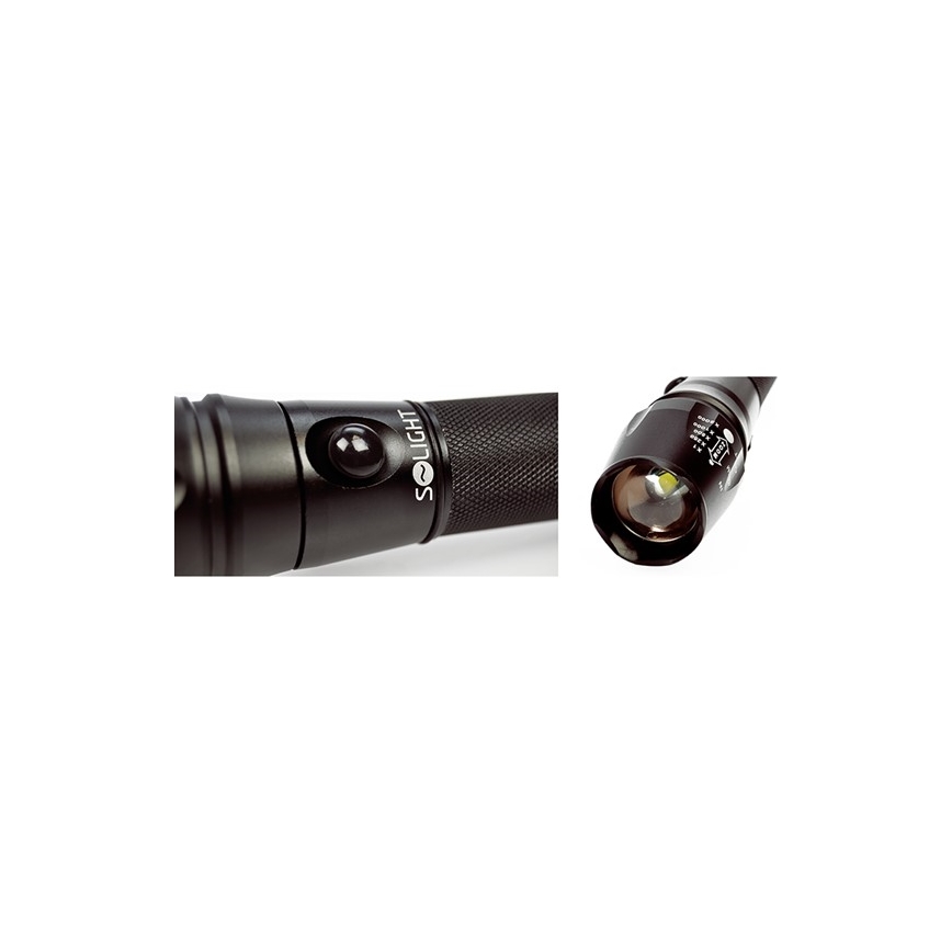LED Įkraunamas žibintuvėlis Cree XML T6 LED/3,7V IP44