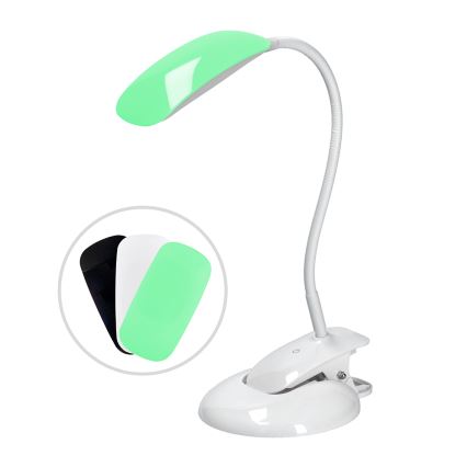 Soligth WO42 - Pritemdomas LED stalo šviestuvas su stovu ir gnybtu LED/5W/230V