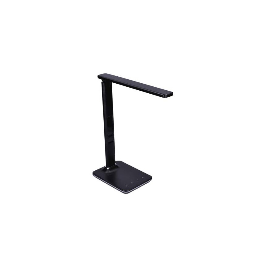 Soligth WO45-B - LED stalo šviestuvas su ekranu LED/9W/230V juodas