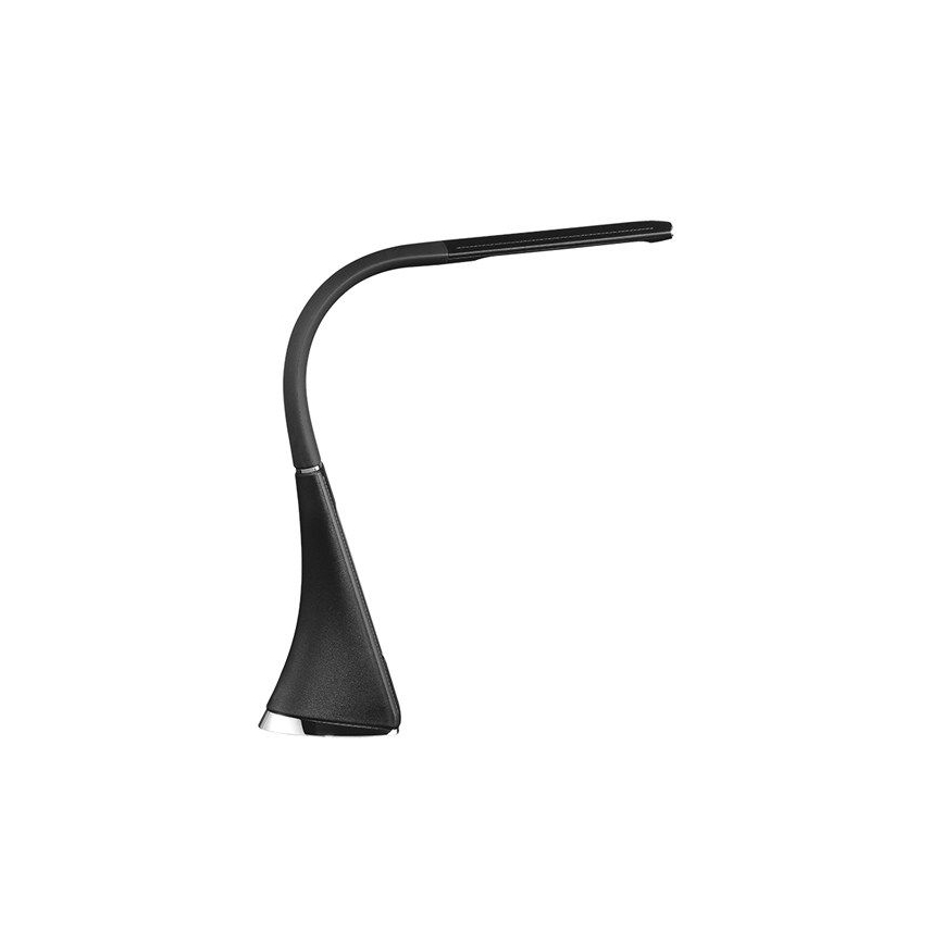 Soligth WO46-B - Pritemdomas LED stalo šviestuvas su ekranu LED/6W/230V juodas