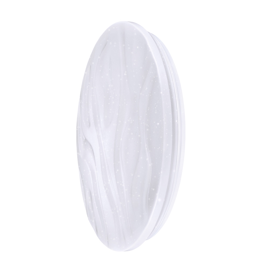 Soligth WO736 - Pritemdomas lubinis LED šviestuvas su nuotoliniu valdymu WAVE LED/30W/230V