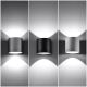Sieninis akcentinis šviestuvas ORBIS 1 1xG9/40W/230V pilka