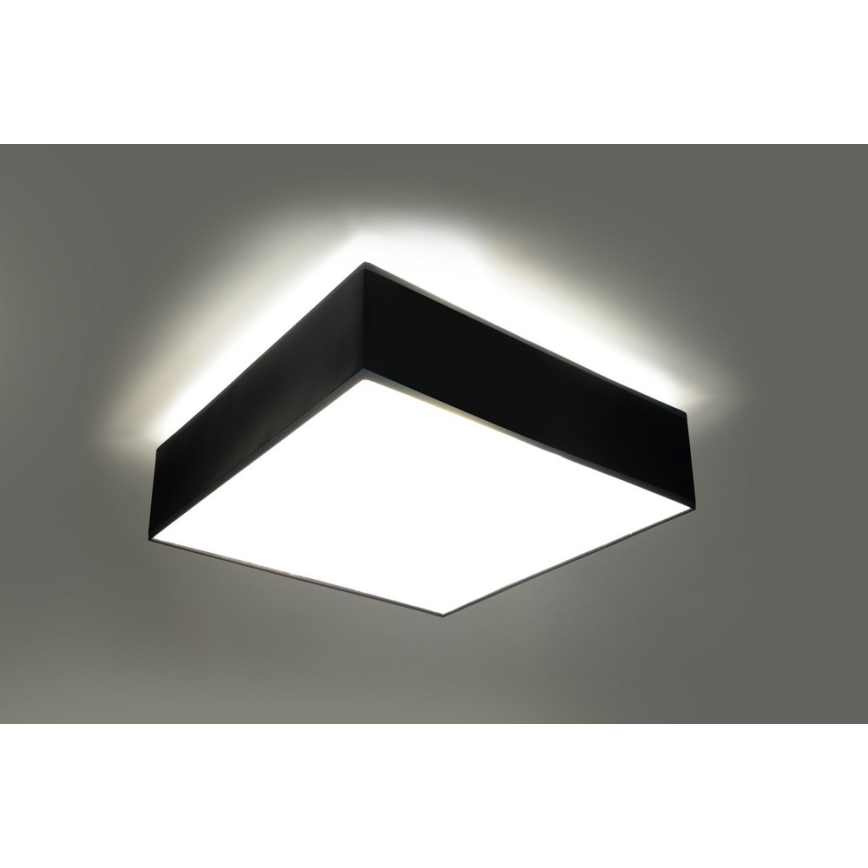 Sollux SL.0136 - Lubinis šviestuvas HORUS 35 2xE27/60W/230V juoda