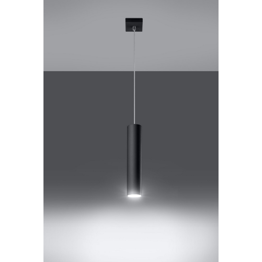 Pakabinamas sietynas LAGOS 1 1xGU10/10W/230V juoda