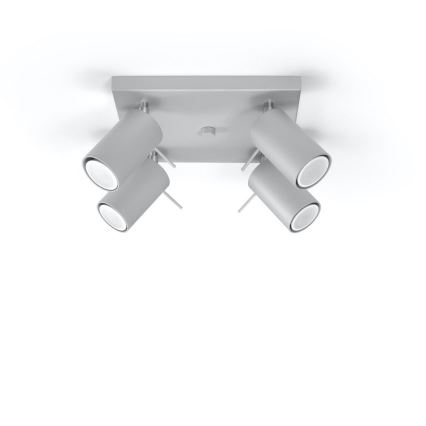 lubinis akcentinis šviestuvas RING 4xGU10/10W/230V