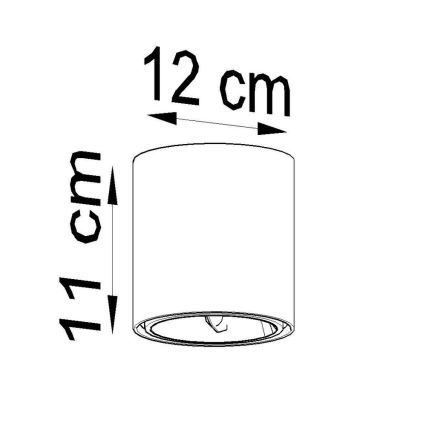 Akcentinis apšvietimas TIUBE1xGU10-AR111/10W/230V