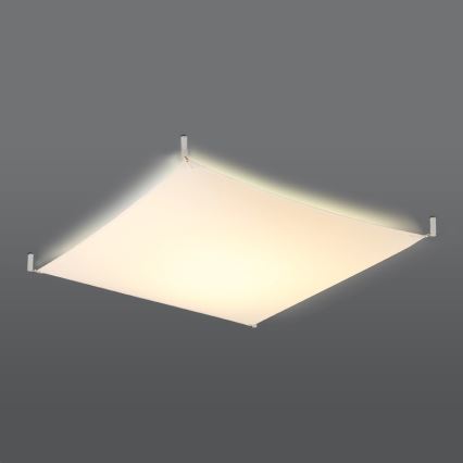 LED lubinis šviestuvas LUNA 4xG13/8,5W/230V 105x105 cm balta