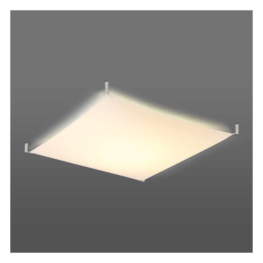 LED lubinis šviestuvas LUNA 4xG13/8,5W/230V 105x105 cm balta