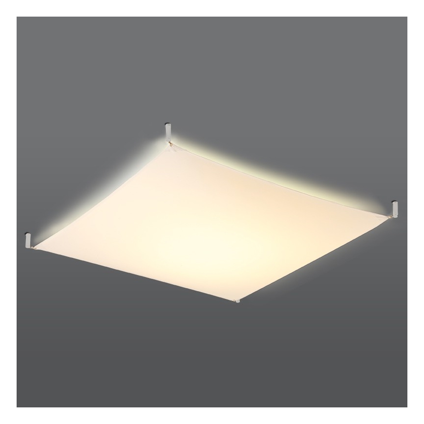 LED lubinis šviestuvas LUNA 6xG13/8,5W/230V 140x140 cm balta