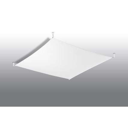 LED lubinis šviestuvas LUNA 6xG13/8,5W/230V 140x140 cm balta