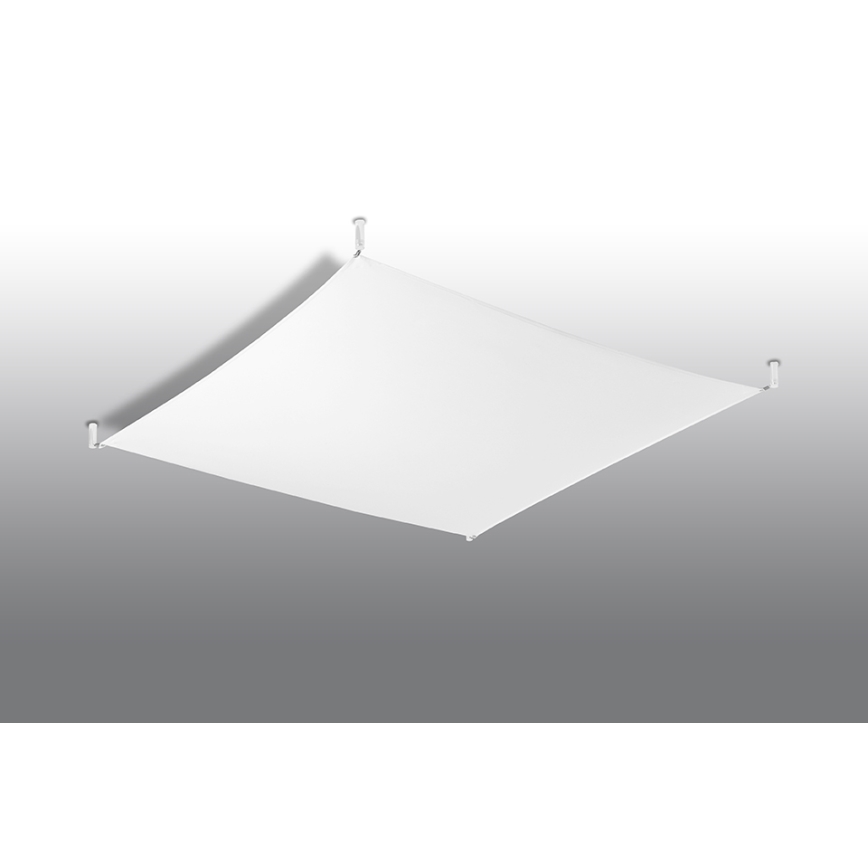 LED lubinis šviestuvas LUNA 6xG13/8,5W/230V 140x140 cm balta
