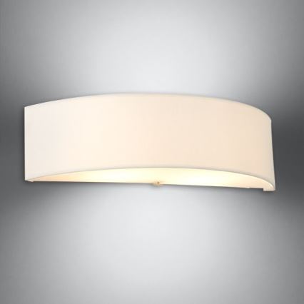 Sieninis šviestuvas SKALA 2xE27/60W/230V balta