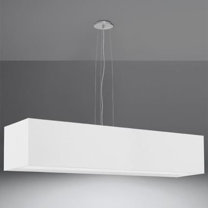 Pakabinamas sietynas SANTA 5xE27/60W/230V 120 cm baltas