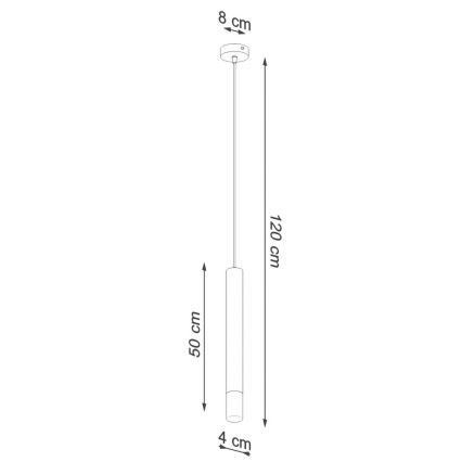 Pakabinamas sietynas VIZIER 1xG9/40W/230V juodas