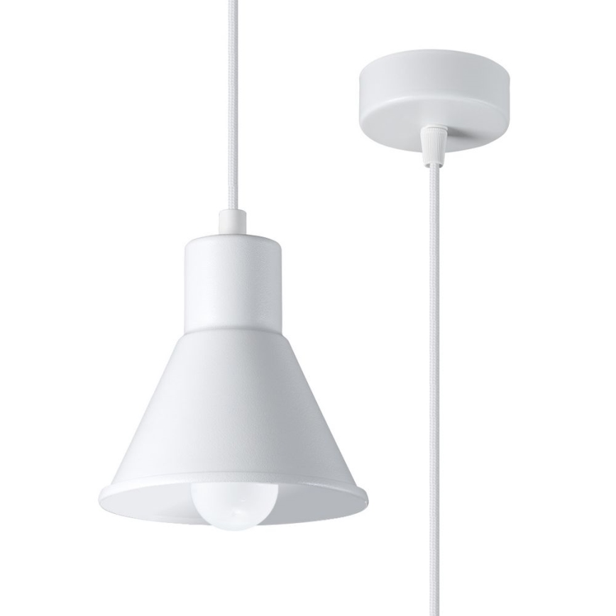Pakabinamas sietynas TALEJA 1xE27/60W/230V baltas