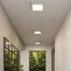 LED Lubinis šviestuvas RIZA LED/18W/230V betonas