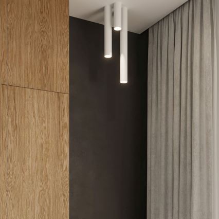 Akcentinis apšvietimas LAGOS 1xGU10/10W/230V 10 cm balta