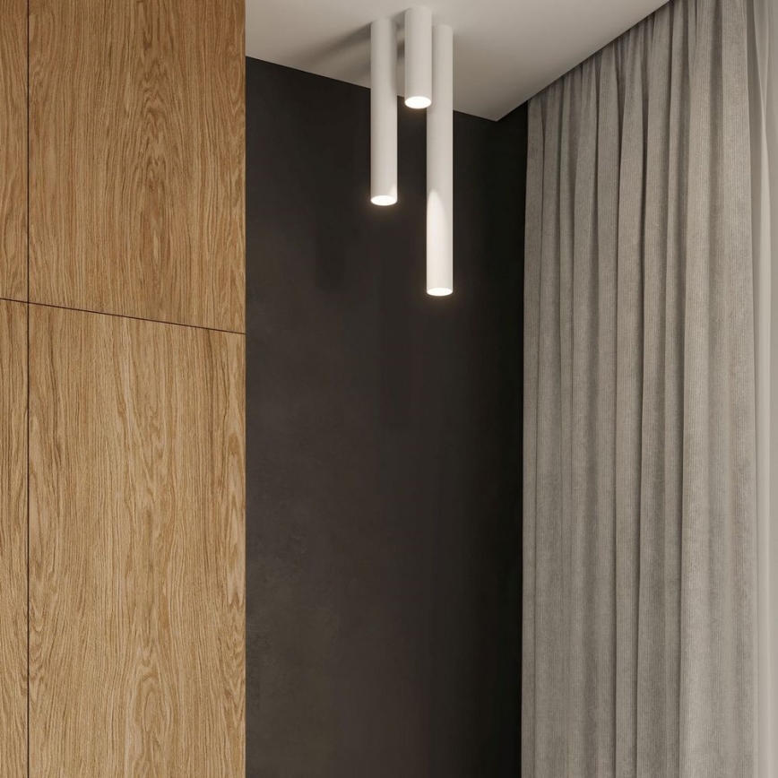 Akcentinis apšvietimas LAGOS 1xGU10/10W/230V 10 cm balta
