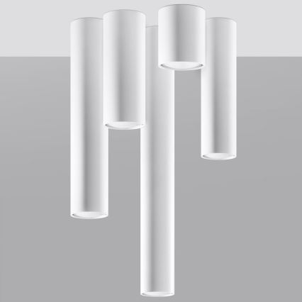 Akcentinis apšvietimas LAGOS 1xGU10/10W/230V 10 cm balta