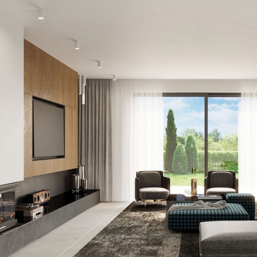 Akcentinis apšvietimas LAGOS 1xGU10/10W/230V 60 cm balta
