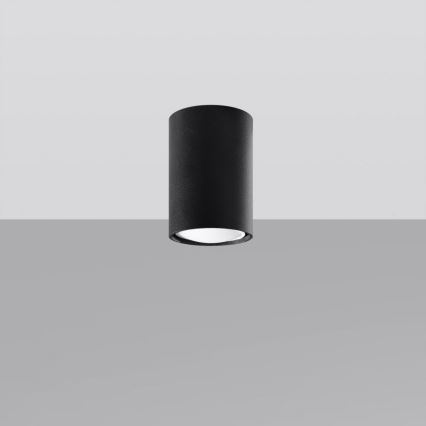 Akcentinis apšvietimas LAGOS 1xGU10/10W/230V 10 cm juoda