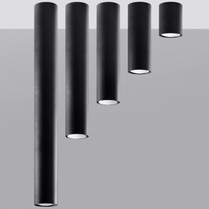 Akcentinis apšvietimas LAGOS 1xGU10/10W/230V 20 cm juoda