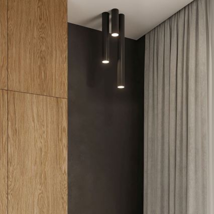 Akcentinis apšvietimas LAGOS 1xGU10/10W/230V 60 cm juoda