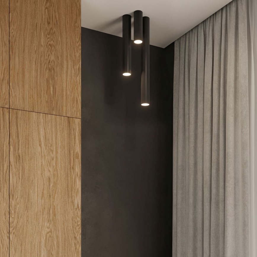 Akcentinis apšvietimas LAGOS 1xGU10/10W/230V 60 cm juoda