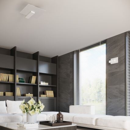 Lubinis šviestuvas LAPPO 2xE27/15W/230V baltas