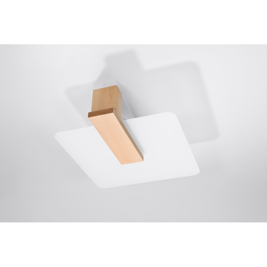 Lubinis šviestuvas LAPPO 2xE27/15W/230V smėlio spalvos