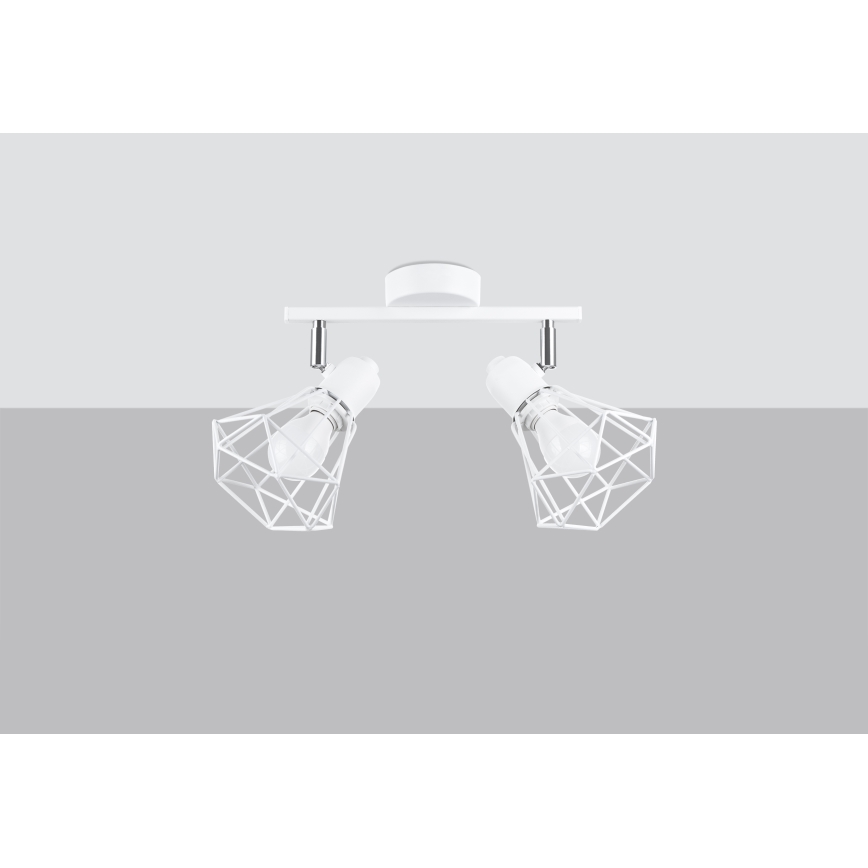 Akcentinis šviestuvas ARTEMIS 2xE14/40W/230V baltas