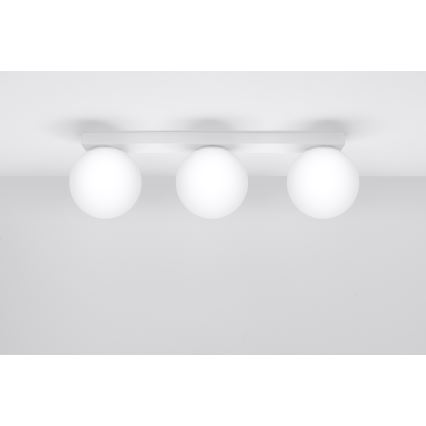 Lubinis šviestuvas YOLI 3xG9/12W/230V balta