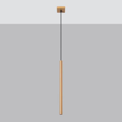 Pakabinamas sietynas PASTELO 1xG9/8W/230V auksas