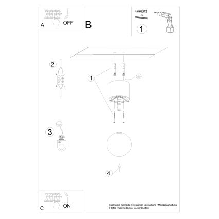 Akcentinis apšvietimas BOOMO 1xG9/8W/230V bukas