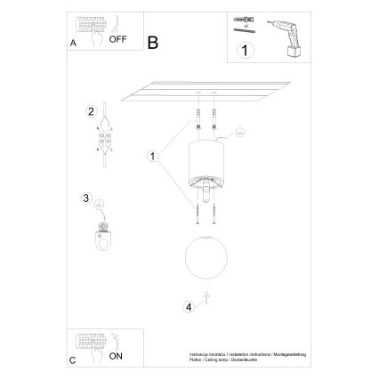 Akcentinis apšvietimas BOOMO 1xG9/8W/230V bukas