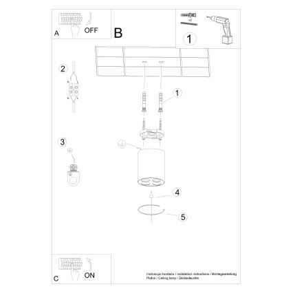 LED akcentinis šviestuvas ZOE LED/9W/230V balta