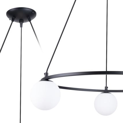 Pakabinamas sietynas YOLI 3xG9/8W/230V juoda