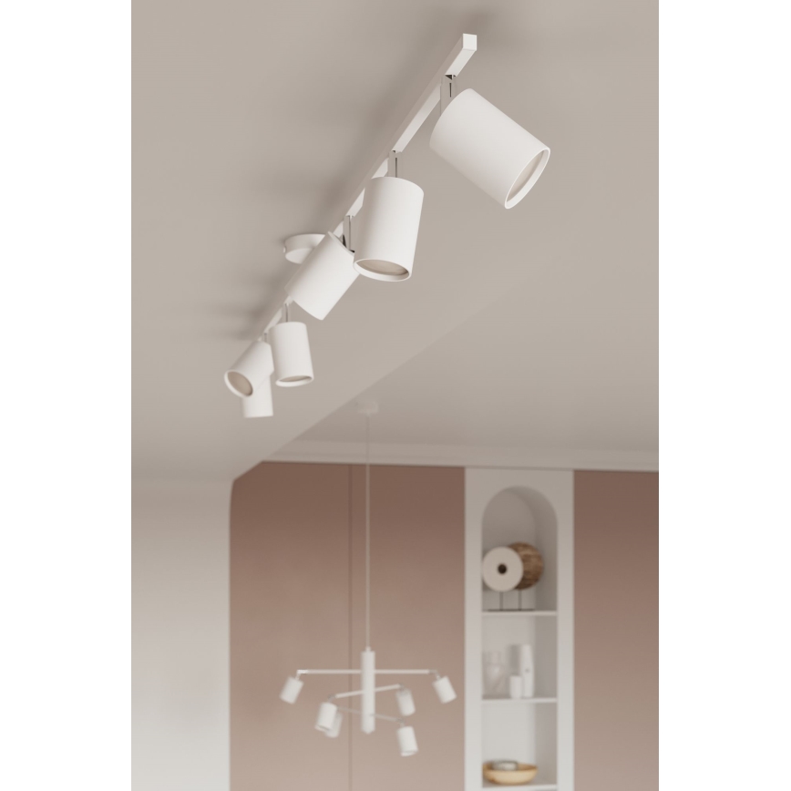Akcentinis apšvietimas LEMMI 4xGU10/10W/230V balta