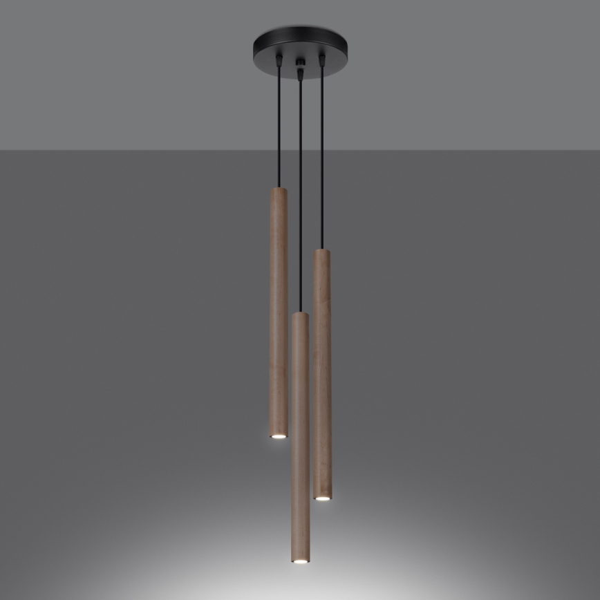 Pakabinamas sietynas PASTELO 3xG9/8W/230V bukas