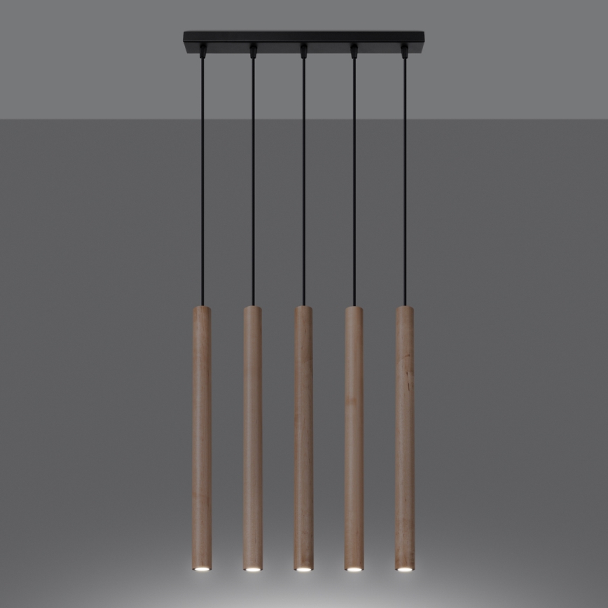 Pakabinamas sietynas PASTELO 5xG9/8W/230V bukas