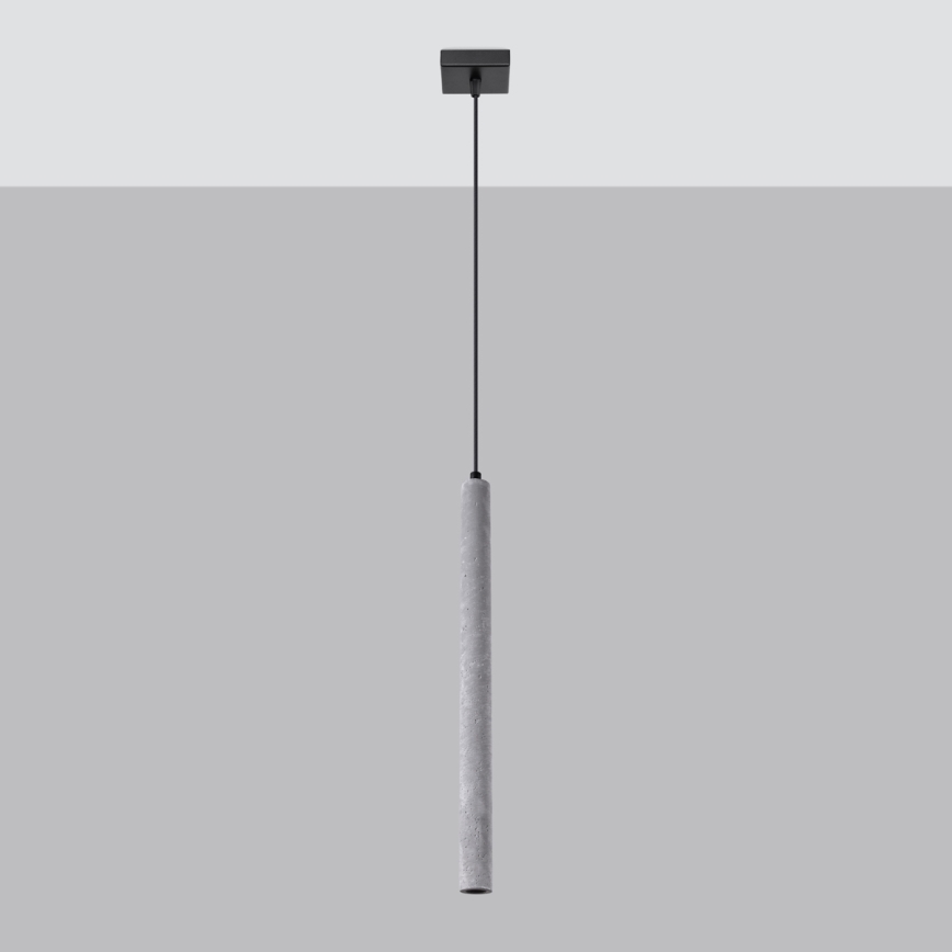 Pakabinamas sietynas PASTELO 1xG9/8W/230V betonas
